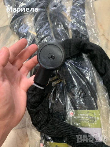 Верига за заключване на велосипед 120см., снимка 5 - Аксесоари за велосипеди - 50778508