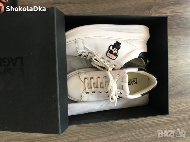 Сникърси Karl Lagerfeld 37, снимка 4 - Маратонки - 51634263