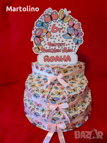 Картонена торта Алиса в страната на чудесата, снимка 12 - Други - 53049224