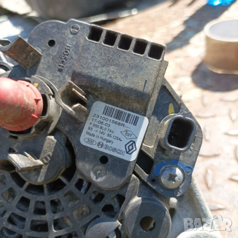 Генератор Дачия Докер / Лоджи 1,6 16v H4MD  2017 г  231001568R , снимка 7 - Части - 44528580