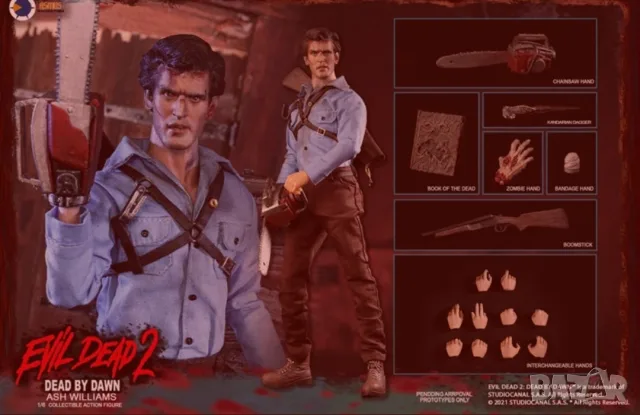 Asmus Toys EDA001 - Evil Dead 2 - Ash Williams/1/6 фигура на Ал от Злите мъртви 