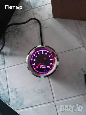 Аналогов обортомер, 3 модела, 7 цвята, 52мм, 60мм, снимка 4 - Аксесоари и консумативи - 33943136