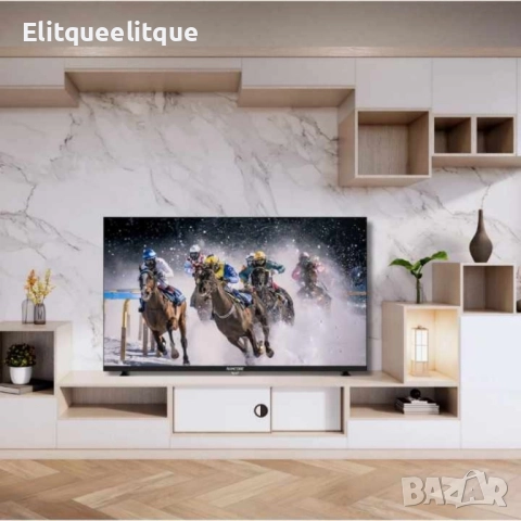 Телевизор Rancore Т-32S133, 32", Smart, 1366х768 HD Ready, Android 11.0, Черен, снимка 2 - Телевизори - 52241491