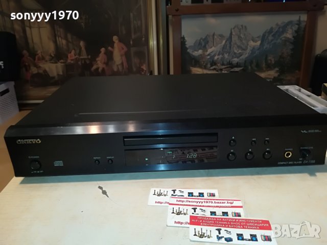 ПОРЪЧАНО-onkyo cd/mp3 player 1011220749, снимка 6 - Декове - 38620795