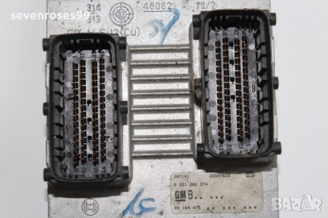 Компютър ДВГ Opel Corsa C 1.2 Z12XE GM09164475 Bosch 0261206274, снимка 4 - Части - 39437322