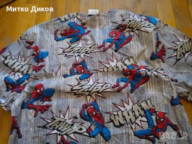 Spider man маркова красива тениска размер ХС реален С като нова, снимка 12 - Тениски - 54137255