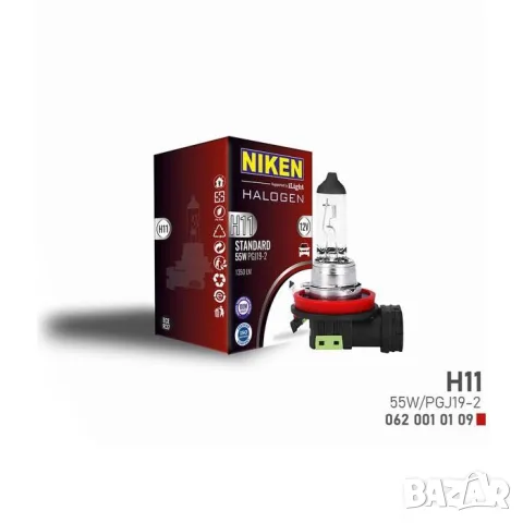 Niken H11 крушка 12 V 55 W