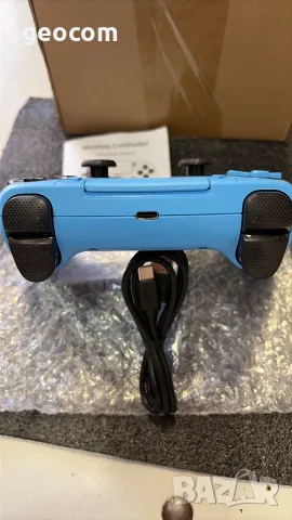 Wireless Controller for PS5 Dual Vibration (Син,Чисто нов), снимка 3 - Аксесоари - 56093223