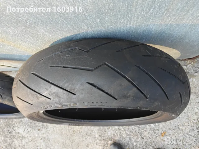 Гуми за мотор Pirelli Roso dot21, снимка 3 - Гуми и джанти - 56442186