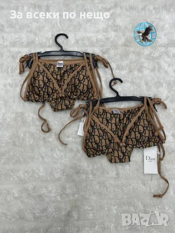 Christian Dior Дамски Бански С 2 Части👙Дамски Бански С Две Части Кристиян Диор👙2 Цвята👙 Код D2293, снимка 2 - Бански костюми - 49517947