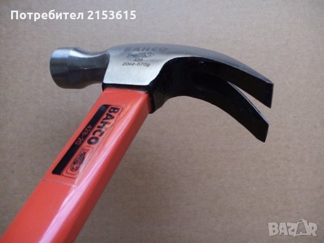 Bahco  570г оранжев чук фибро дръжка, снимка 5 - Други инструменти - 29580885
