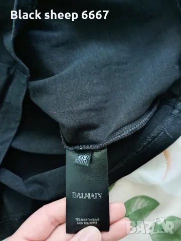 оригинална тениска balmain, снимка 4 - Тениски - 55724148