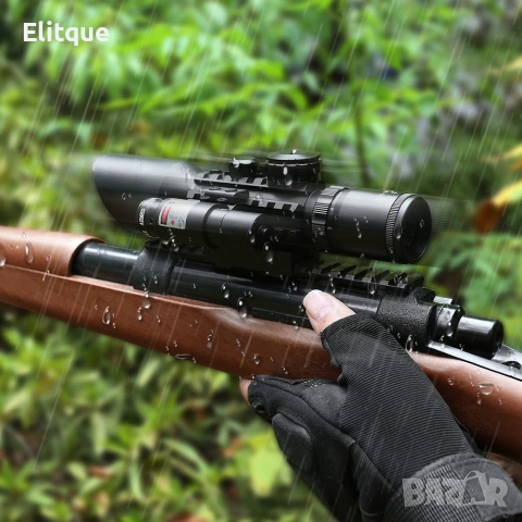 Оптика с лазер, снимка 5 - Оборудване и аксесоари за оръжия - 53106933