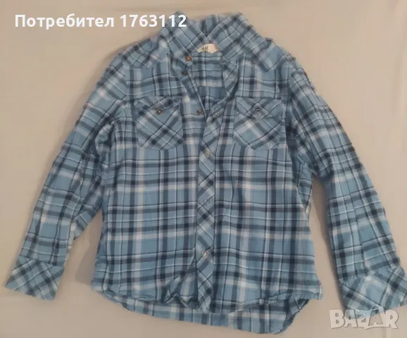 H & M памучна риза за 5-6 г. дете, снимка 1