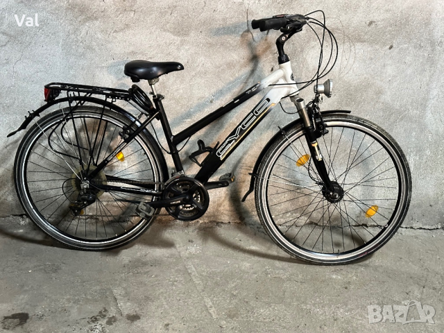 Алуминиев градски велосипед Cyco 28” , снимка 4 - Велосипеди - 44657476