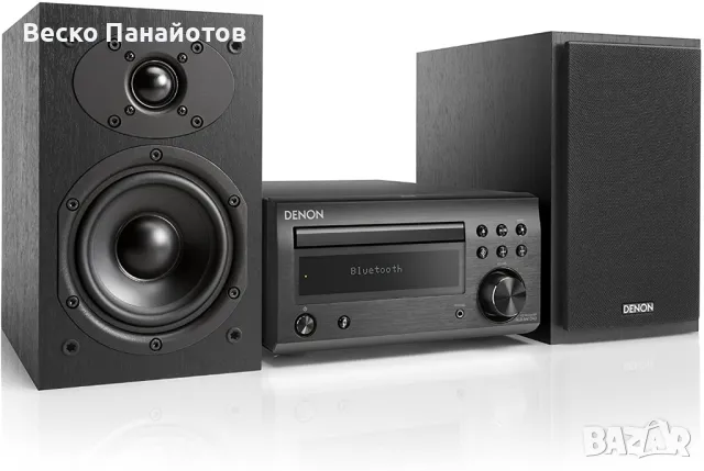 Hifi система Denon D-M41DAB, CD плейър с високоговорителили, снимка 9 - Аудиосистеми - 49144752