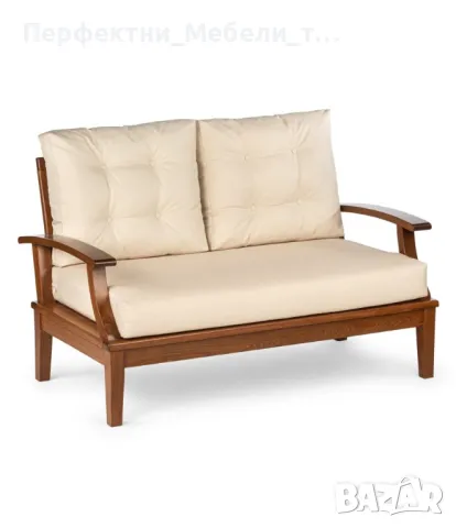 Луксозен естествен бук натурален комплект за Вашата веранда или градина, снимка 3 - Градински мебели, декорация  - 47590705