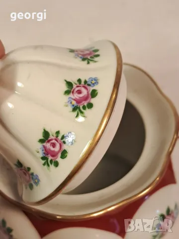 Немска порцеланова захарница Lichte   19/4, снимка 4 - Антикварни и старинни предмети - 49167915