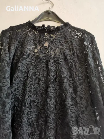 СТРАХОТНА ДАНТЕЛЕНА ТУНИКА 3XL, снимка 3 - Туники - 50338561