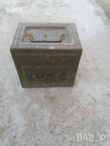 Армейска кутия, снимка 4 - Антикварни и старинни предмети - 28347639