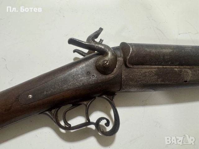 Стара щифтова пушка, снимка 3 - Антикварни и старинни предмети - 52976958