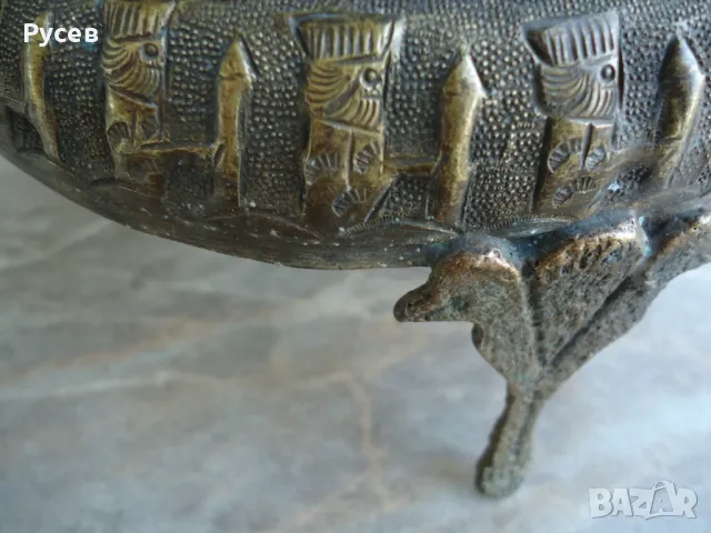 Персийски съд за хайвер, снимка 7 - Антикварни и старинни предмети - 50371291