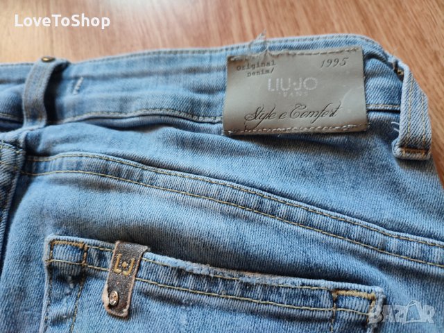 LIU.JO дънки 28 ном. джинси панталон деним, снимка 6 - Дънки - 42862355