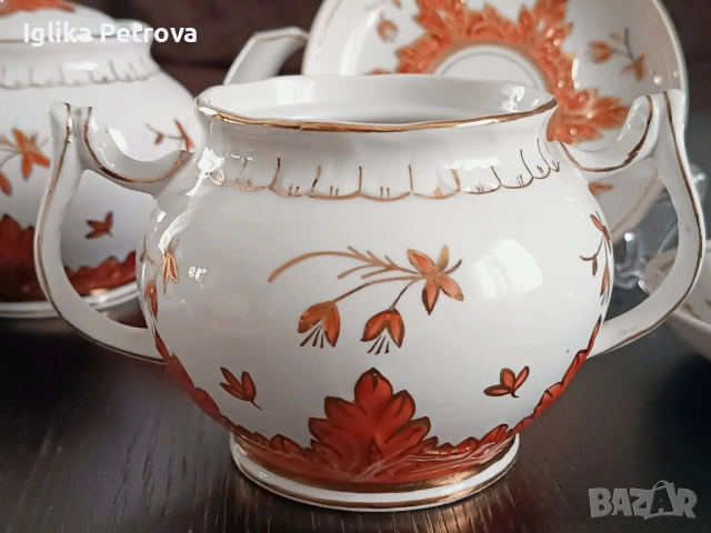 Сервиз  Барбарис-Вербилки, снимка 7 - Антикварни и старинни предмети - 52593985