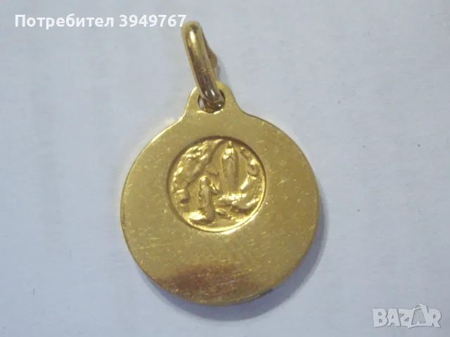 Позлатена висулка за ланче., снимка 3 - Други - 50259828