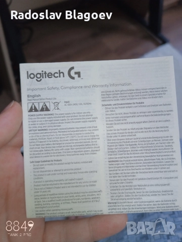 Logitech g29 гейминг кормило става за PlayStation 3 4 и 5, снимка 3 - Други игри и конзоли - 52572817