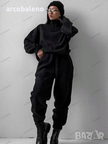 Дамски ежедневен комплект суичър от две части, 5цвята , снимка 9 - Комплекти - 42926368