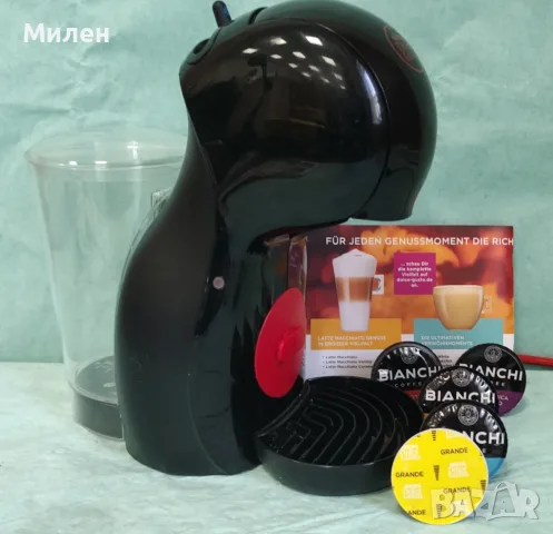 Кафемашина с гаранция 1 година Delpnghi NESCAFÉ® система Dolce gusto Piccolo XS.Black, снимка 3 - Кафемашини - 56155716