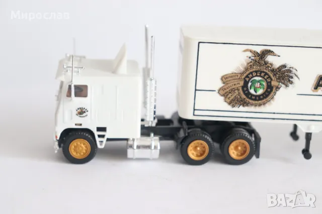 HERPA H0 1/87 КАМИОН USA МОДЕЛ ТИР КОЛИЧКА, снимка 2 - Колекции - 49872984