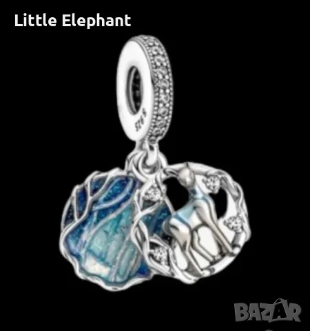 Сребърен висящ елемент,Пандора"Патронът на Снейп",Harry Potter/нов