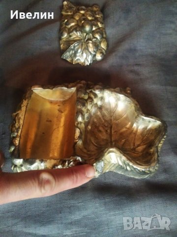 пепелник с цигаретник, снимка 7 - Антикварни и старинни предмети - 30552487