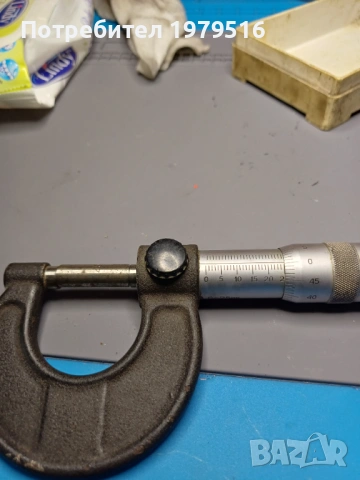 Продавам микрометър 0÷25 мм, снимка 4 - Измервателни инструменти - 54237685