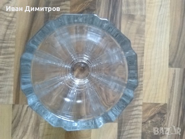 Масивна кристална ваза, снимка 3 - Вази - 36727514