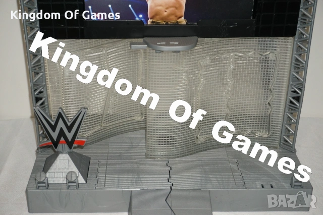 Рядка Кеч Сцена WWE ELECTRONIC ULTIMATE ENTRANCE STAGE PLAYSET MATTEL RAW AND SMACKDOWN, снимка 7 - Колекции - 54275437