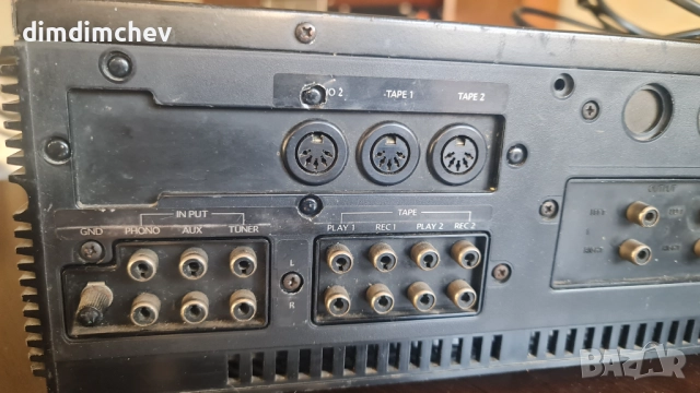 Предусилвател MITSUBISHI DIATONE DA A600 DA P600, снимка 5 - Ресийвъри, усилватели, смесителни пултове - 52528899