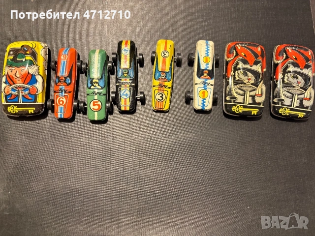 Стари Ретро Руски ламаринени колички