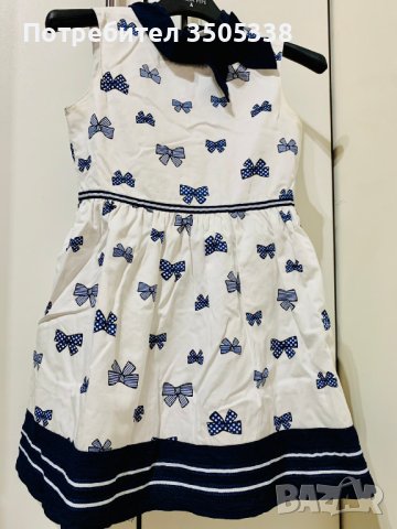 Елегантна детска рокля NEWNESS , снимка 3 - Детски рокли и поли - 42384010