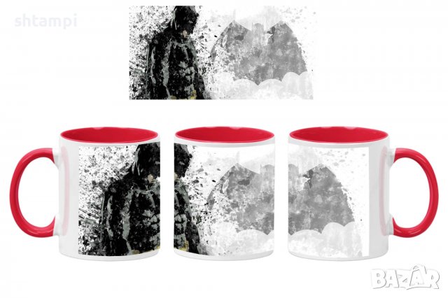 Чаша DC Batman 02,Керамична Чаша, Кафе Чай, Игра,Изненада,Подарък,Повод,Празник,Рожден Ден