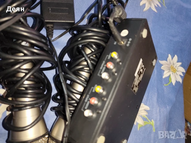 Караоке система с 2 микрофона кабел, снимка 3 - Караоке - 51118253