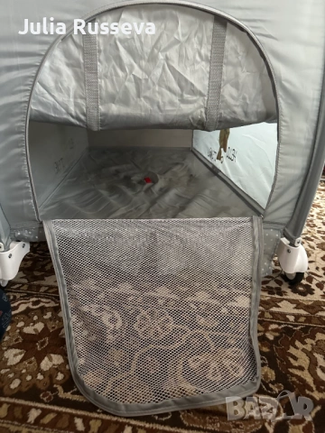 Бебешка кошара Lorelli Sleep`N`Dream Plus 2 нива Grey Bear, снимка 7 - Кошарки - 53021536