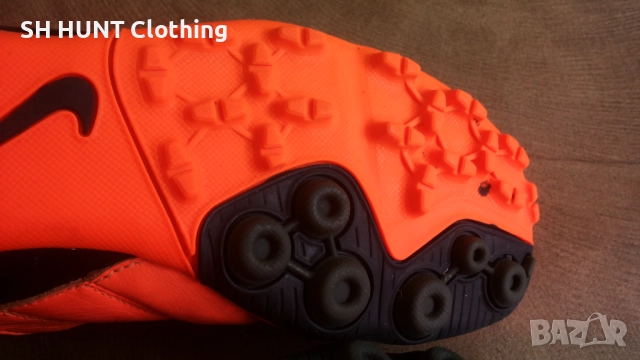 NIKE Astro Turf Leather Football Boots Размер EUR 40 / UK 6 стоножки за футбол 141-14-S, снимка 13 - Футбол - 52652092