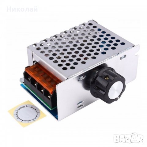 Мощен Димер 220VAC 4000W PWM регулатор, снимка 5 - Друга електроника - 29194009