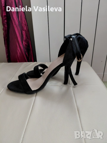 Велурени сандали р-р 39