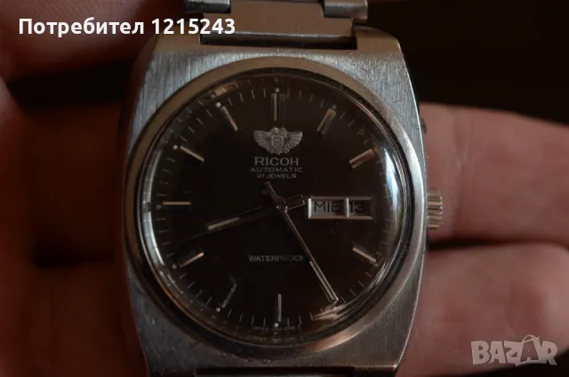 Ricoh vintage часовник, снимка 2 - Мъжки - 49006015