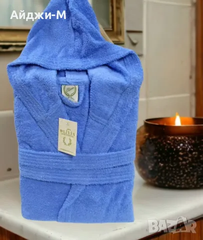 Халат за Баня ПАМУЧНИ, снимка 4 - Хавлиени кърпи - 18499768