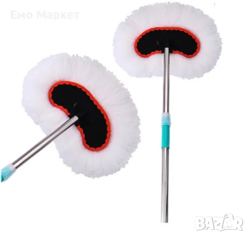 Автоматично въртяща се четка на 360° за кола с регулируема дръжка, снимка 14 - Аксесоари и консумативи - 49154489